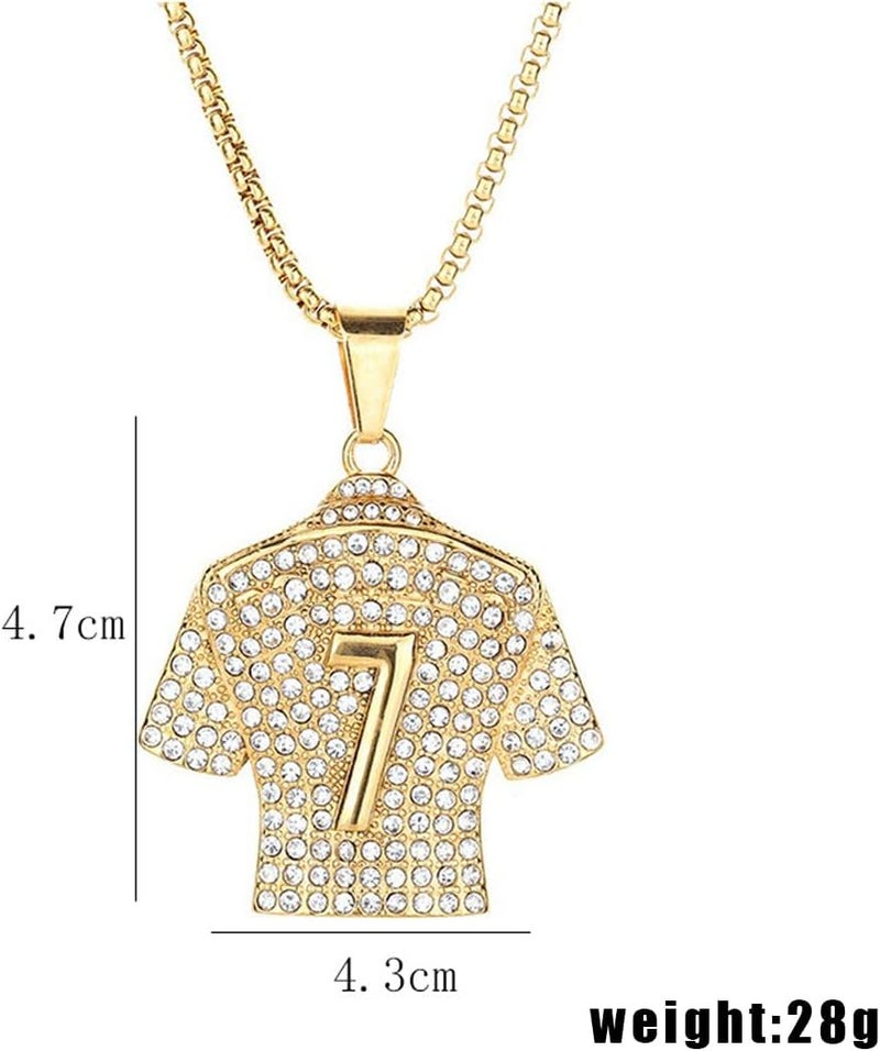 HOMPAY Soccer Jersey Boys,soccer jersey kids sportswear youth football uniforms with socks and necklaces,Cooling Towel. - Image 3